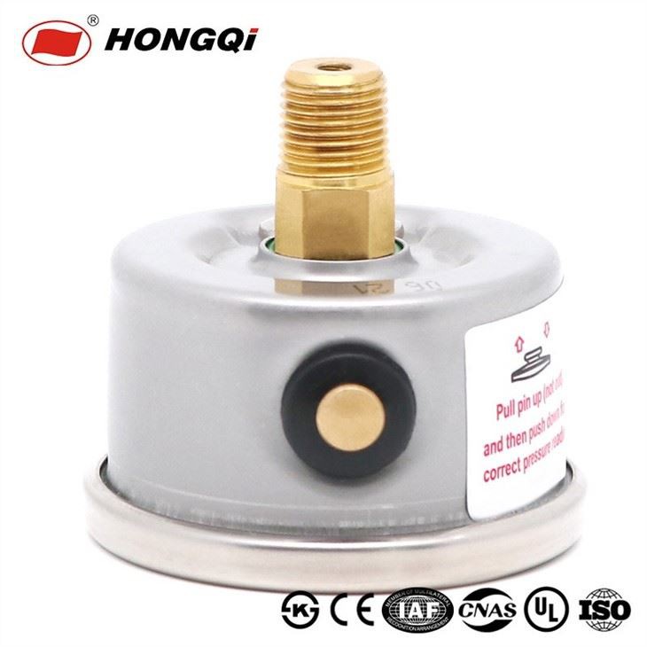 Axial Back Shockproof Pressure Gauge