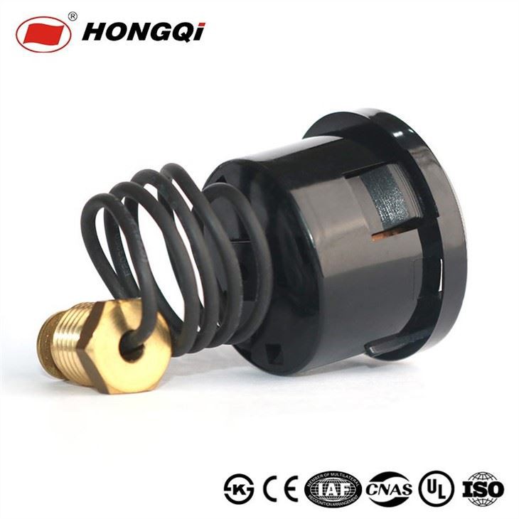 Capillary manometer for floor heating