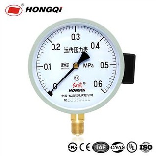 Hongqi (6 ")150mm Điện trở đồng hồ đo áp suất điều khiển từ xa