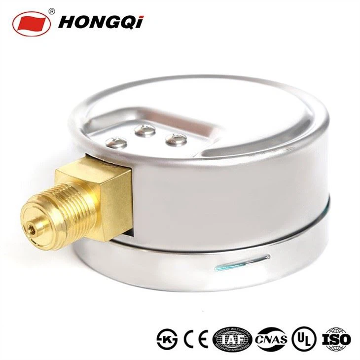 Stainless Steel Case Natural Gas Capsule Pressure Gauge