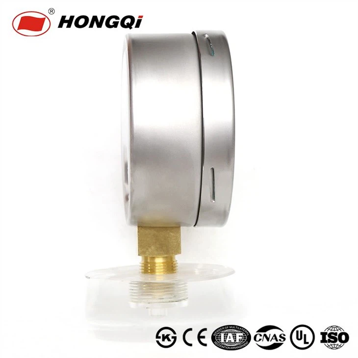 Stainless Steel Case Natural Gas Capsule Pressure Gauge