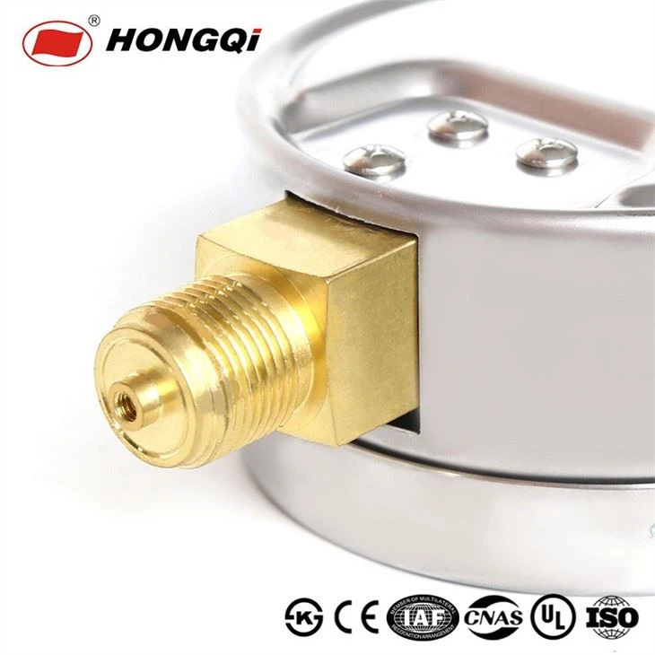 Stainless Steel Case Natural Gas Capsule Pressure Gauge