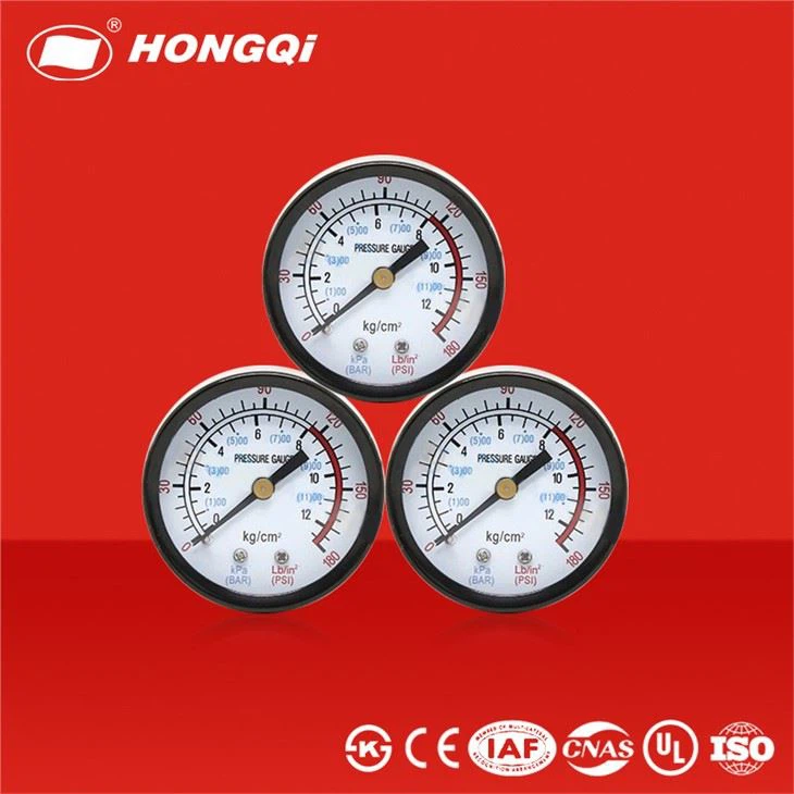 Đồng hồ đo áp suất chung Y -50 Z với vỏ thép sơn đen