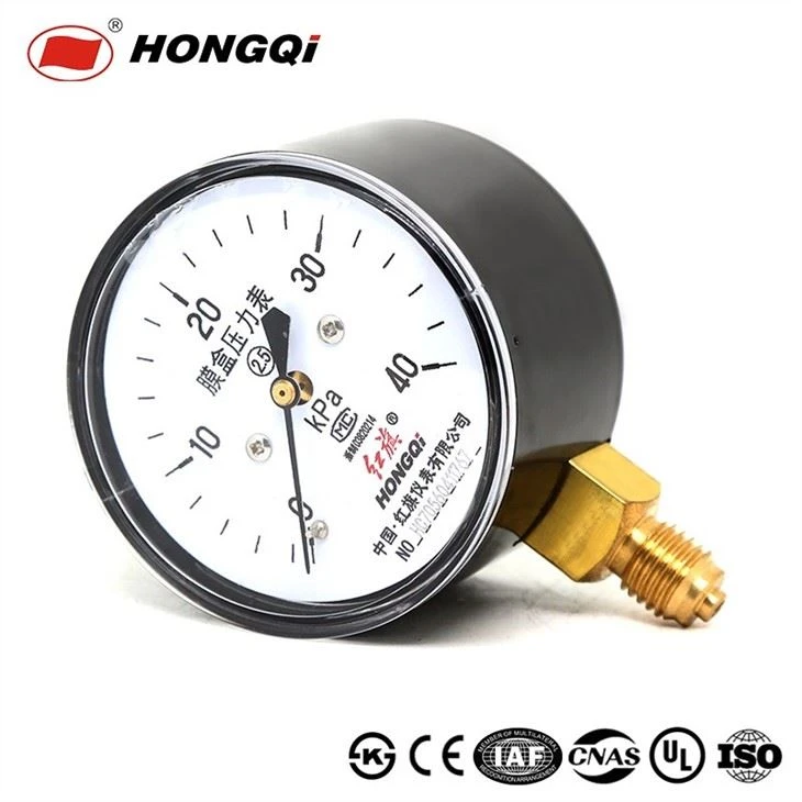YE-60 Diaphragm Type Capsule Low Pressure Gauge